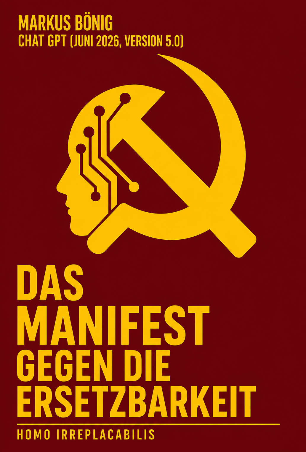 Das Manifest gegen die Ersetzbarkeit — Buchcover